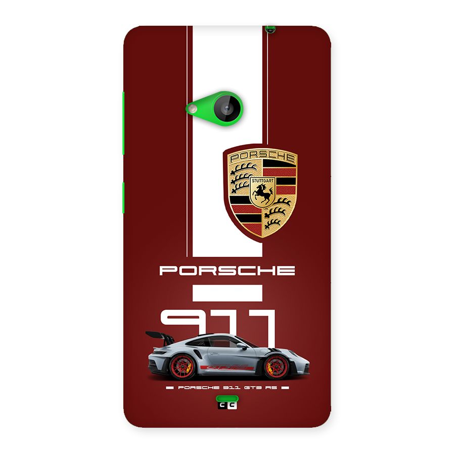 Luxe Supercar Back Case for Lumia 535