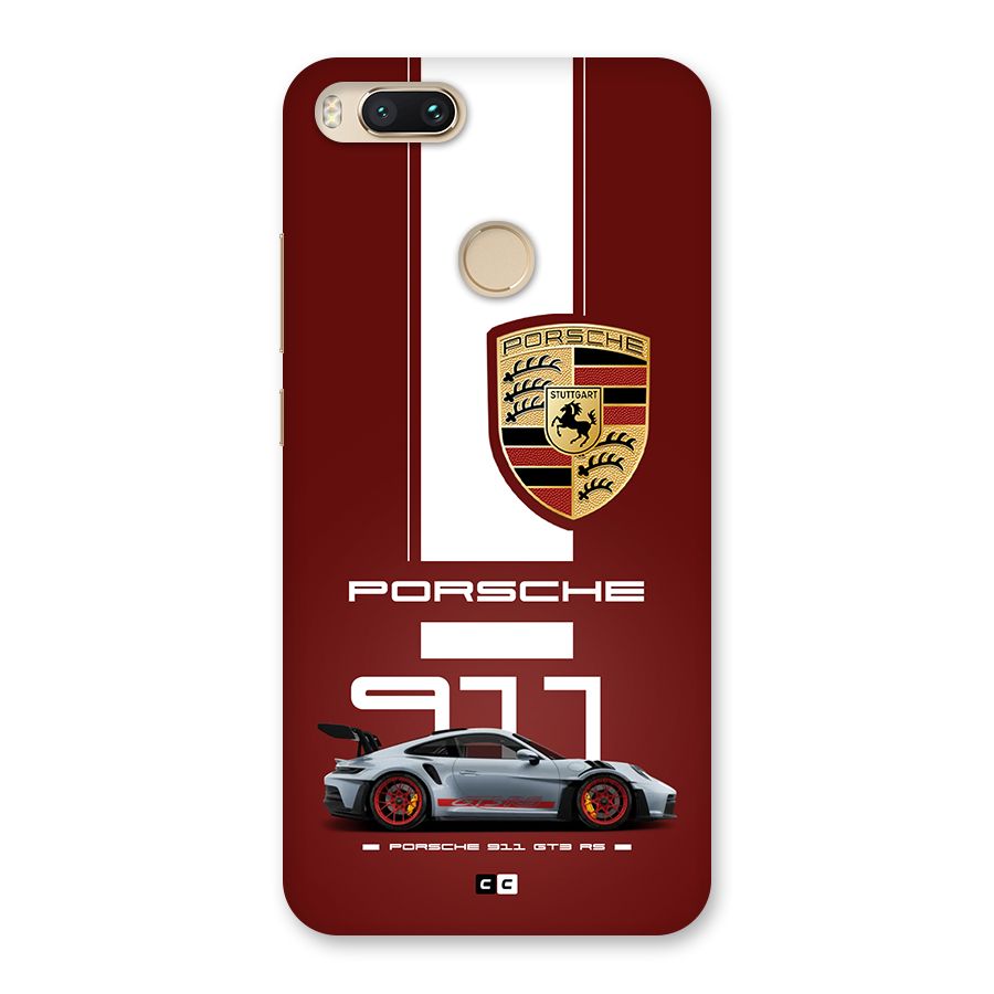 Luxe Supercar Back Case for Mi A1