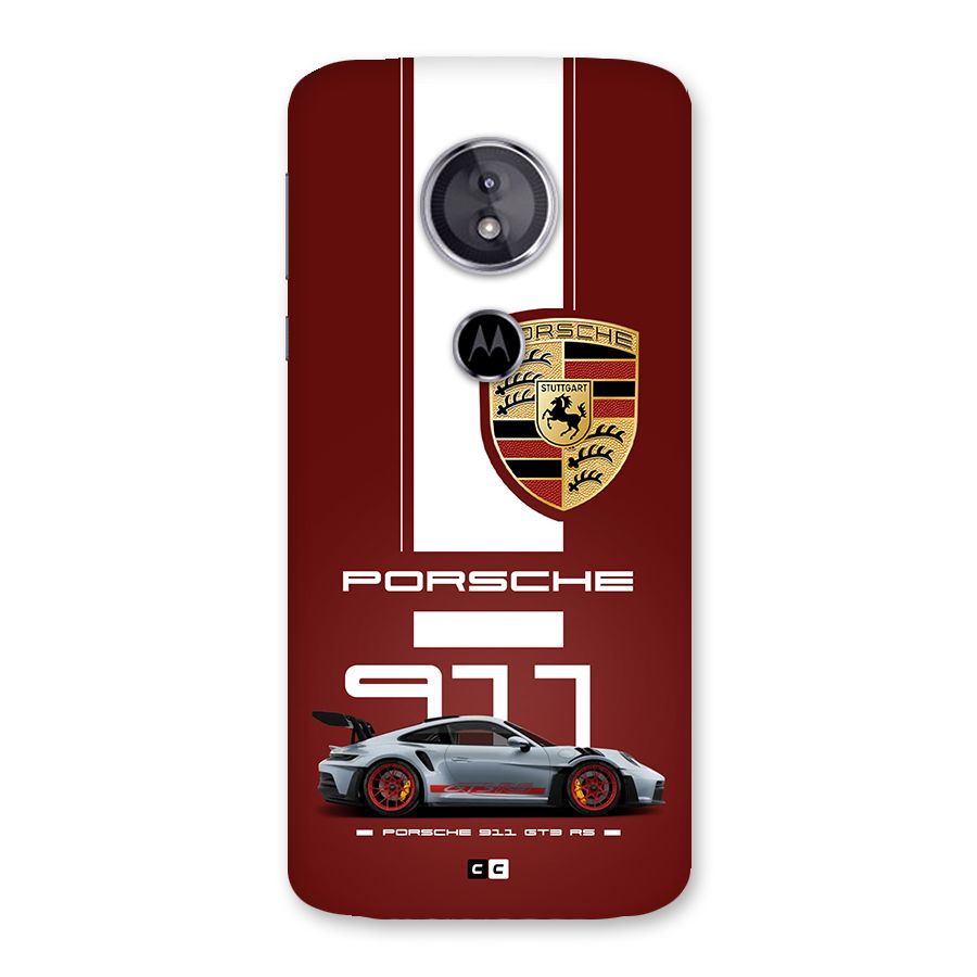 Luxe Supercar Back Case for Moto E5