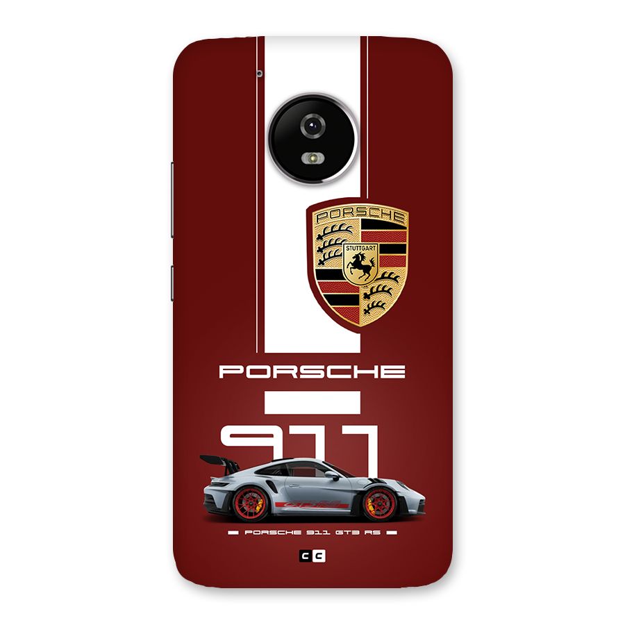 Luxe Supercar Back Case for Moto G5