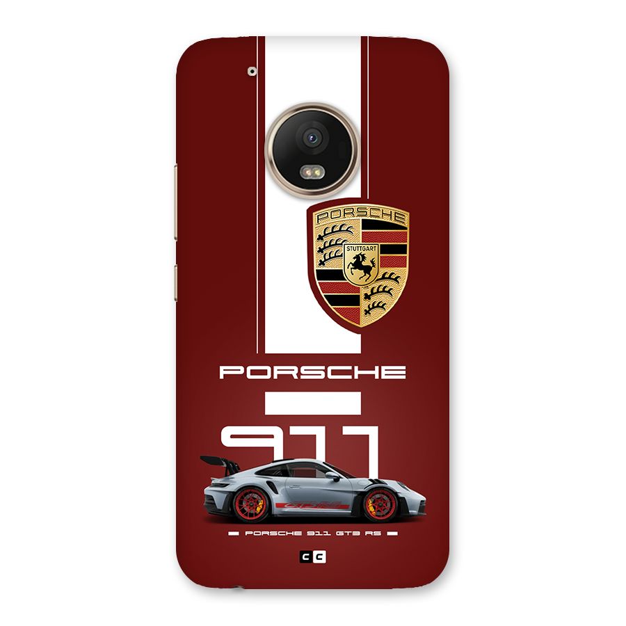 Luxe Supercar Back Case for Moto G5 Plus