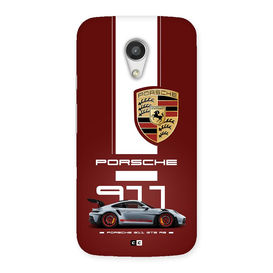 Luxe Supercar Back Case for Moto G 2nd Gen