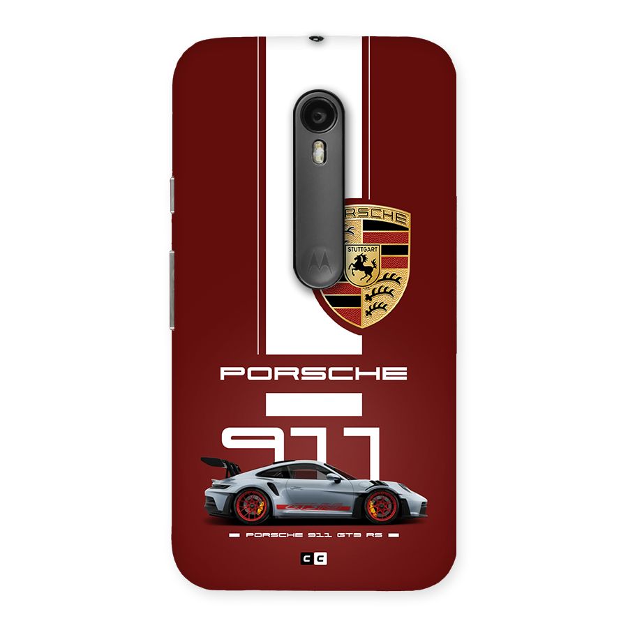 Luxe Supercar Back Case for Moto G Turbo