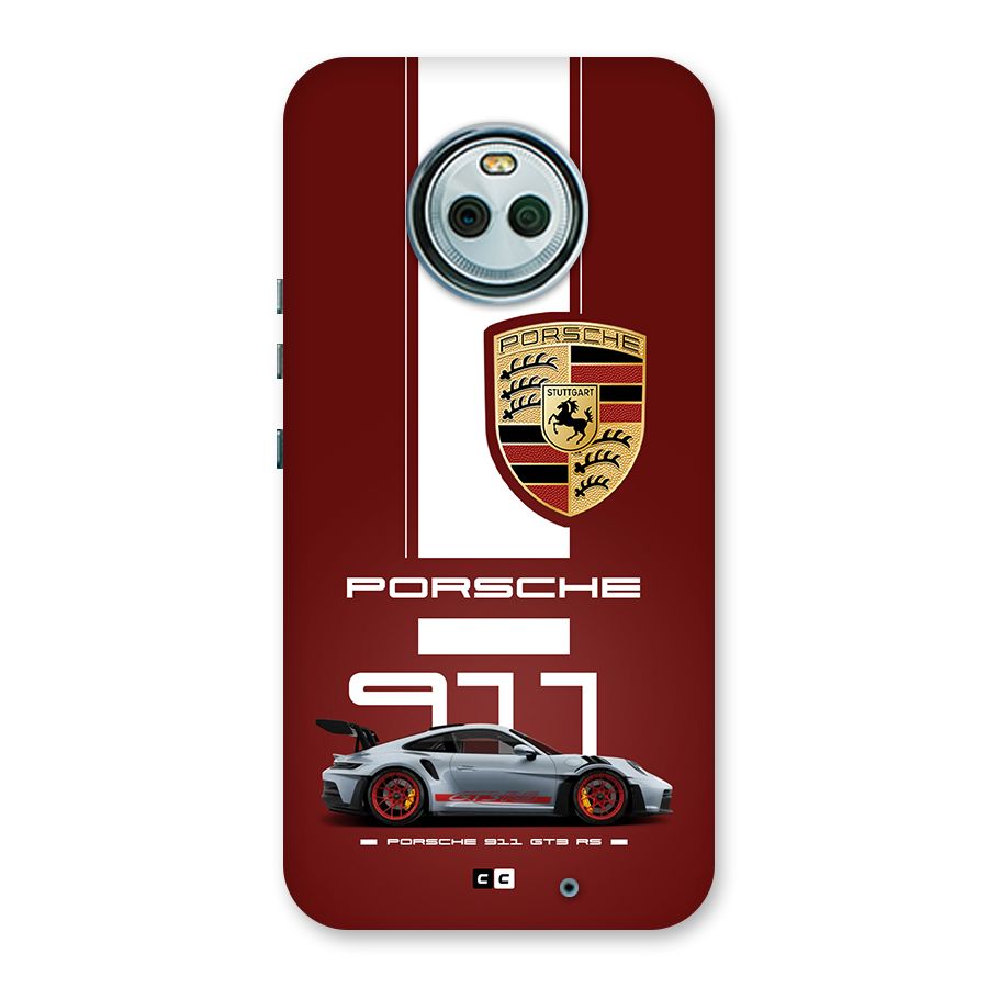 Luxe Supercar Back Case for Moto X4