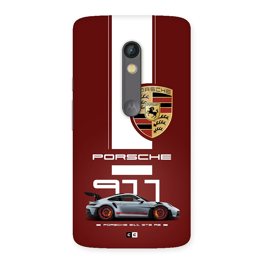 Luxe Supercar Back Case for Moto X Play