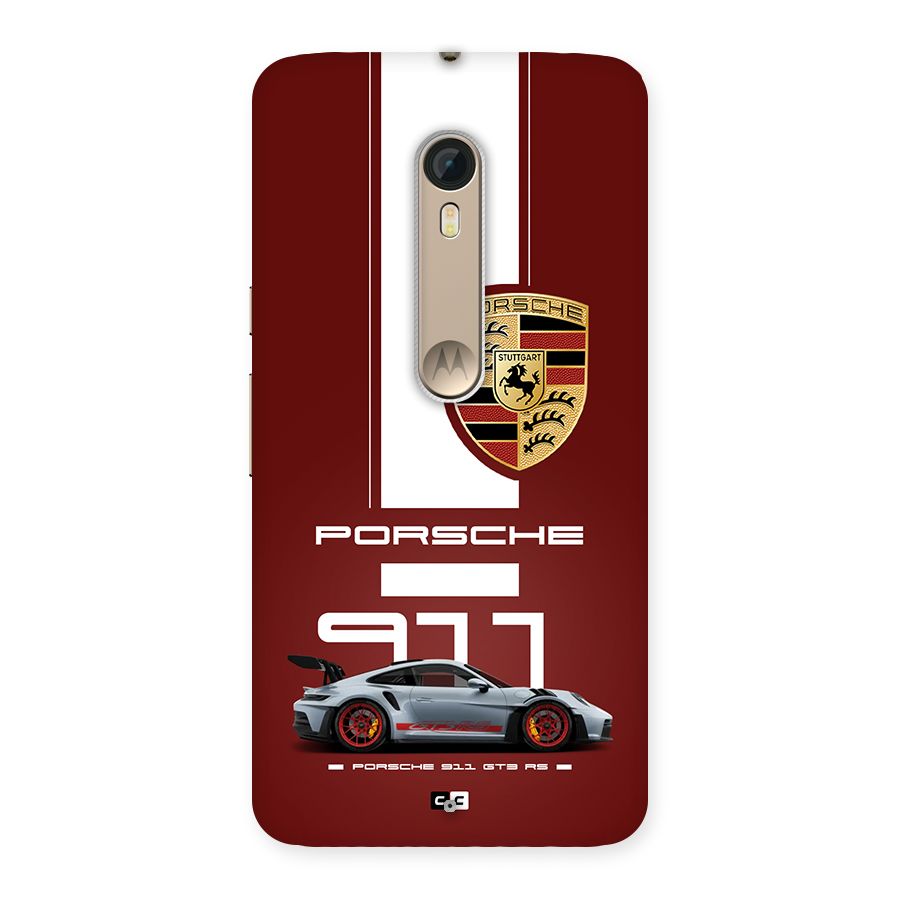 Luxe Supercar Back Case for Moto X Style
