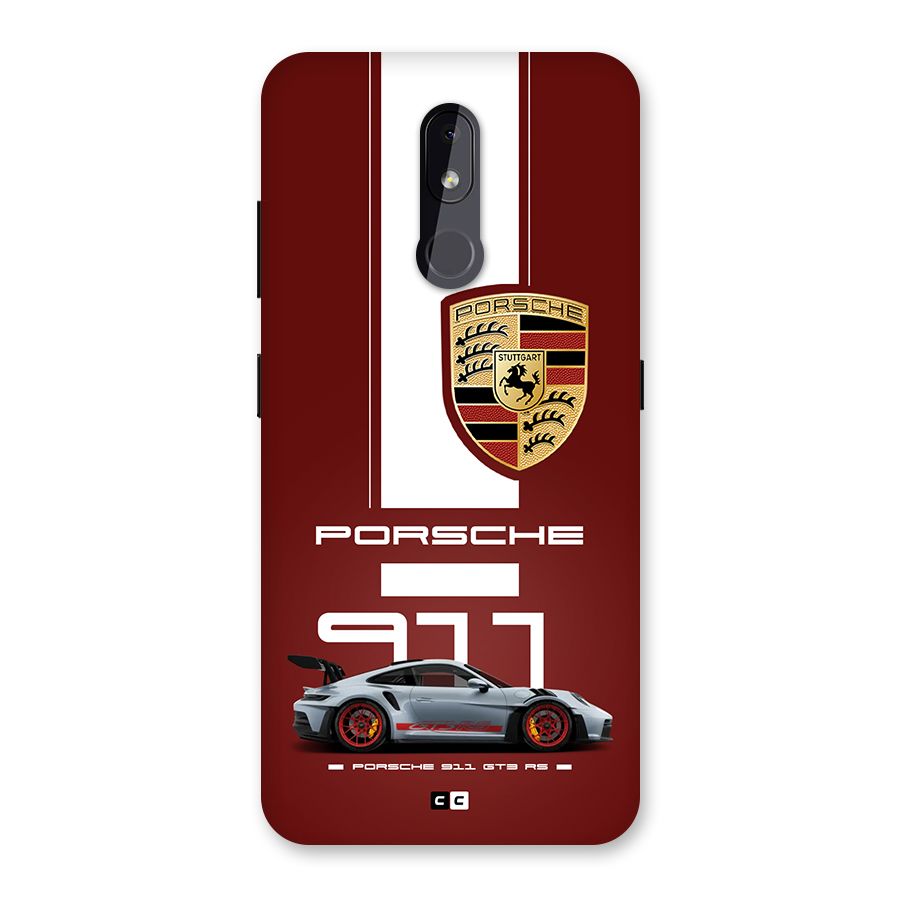 Luxe Supercar Back Case for Nokia 3.2