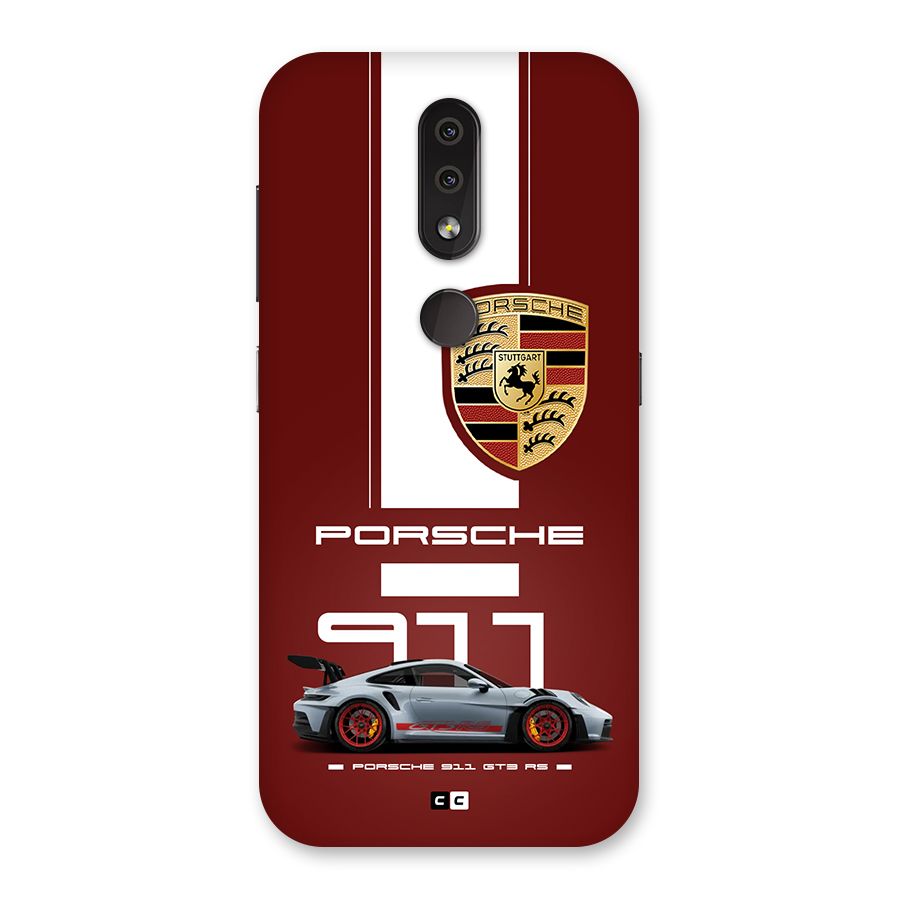 Luxe Supercar Back Case for Nokia 4.2