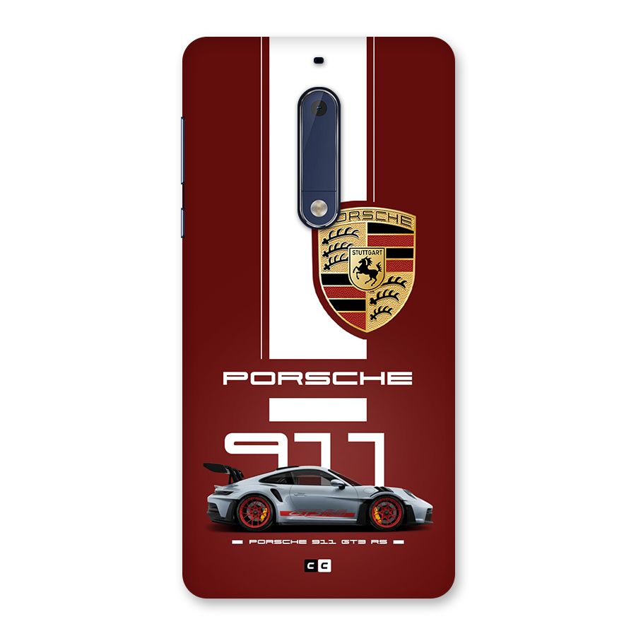 Luxe Supercar Back Case for Nokia 5