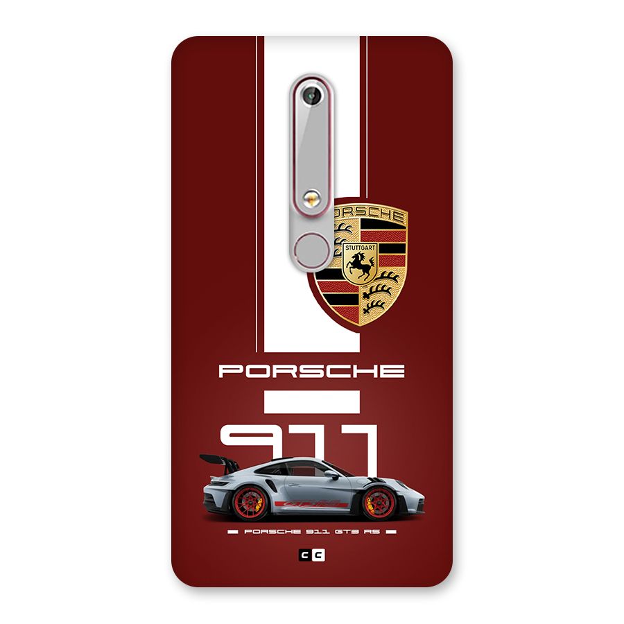 Luxe Supercar Back Case for Nokia 6.1