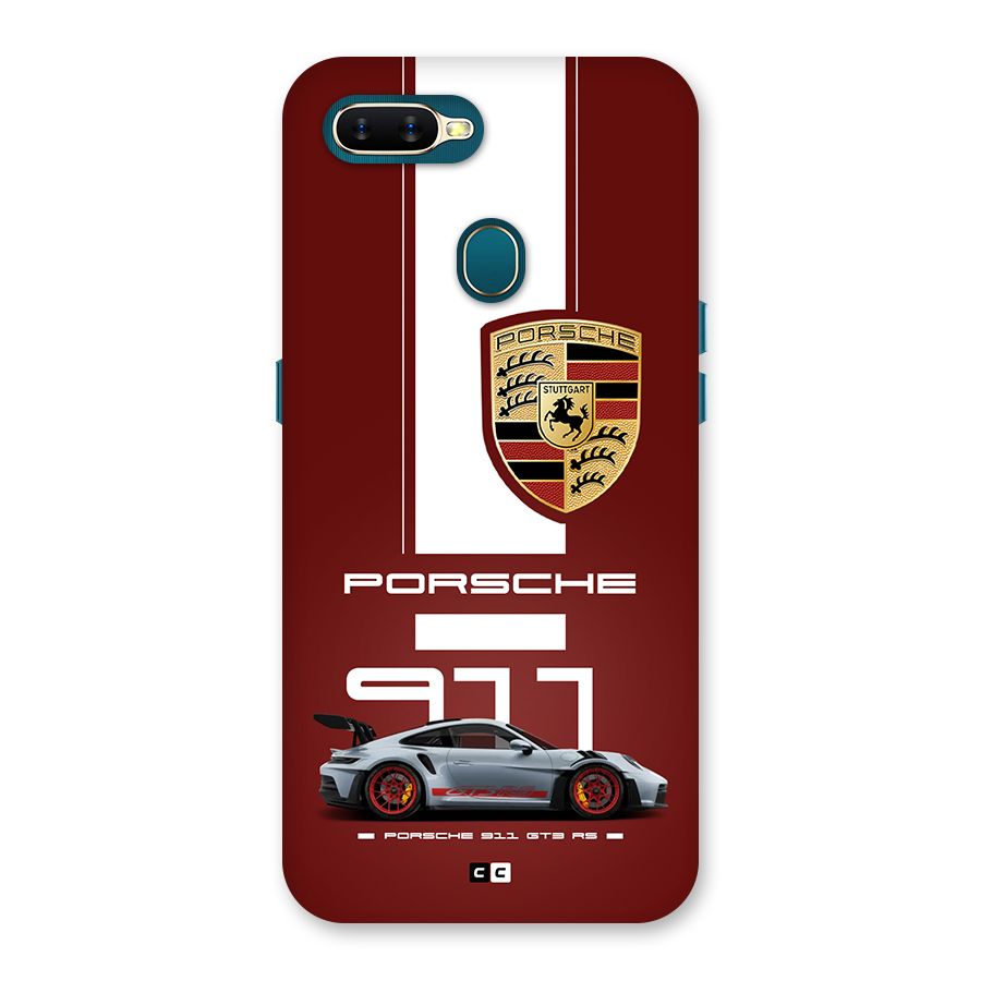 Luxe Supercar Back Case for Oppo A12