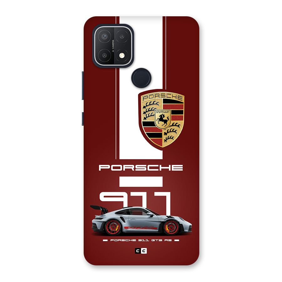 Luxe Supercar Back Case for Oppo A15s