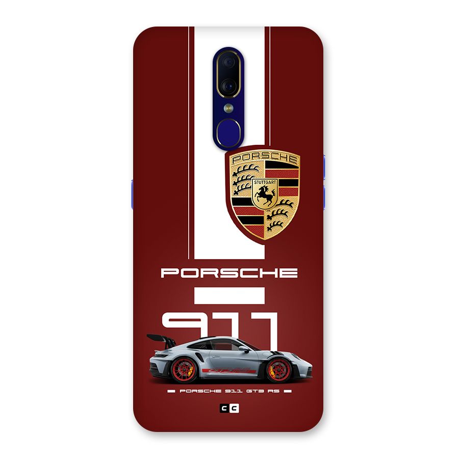 Luxe Supercar Back Case for Oppo A9