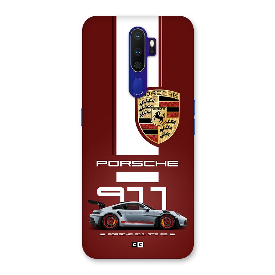 Luxe Supercar Back Case for Oppo A9 (2020)