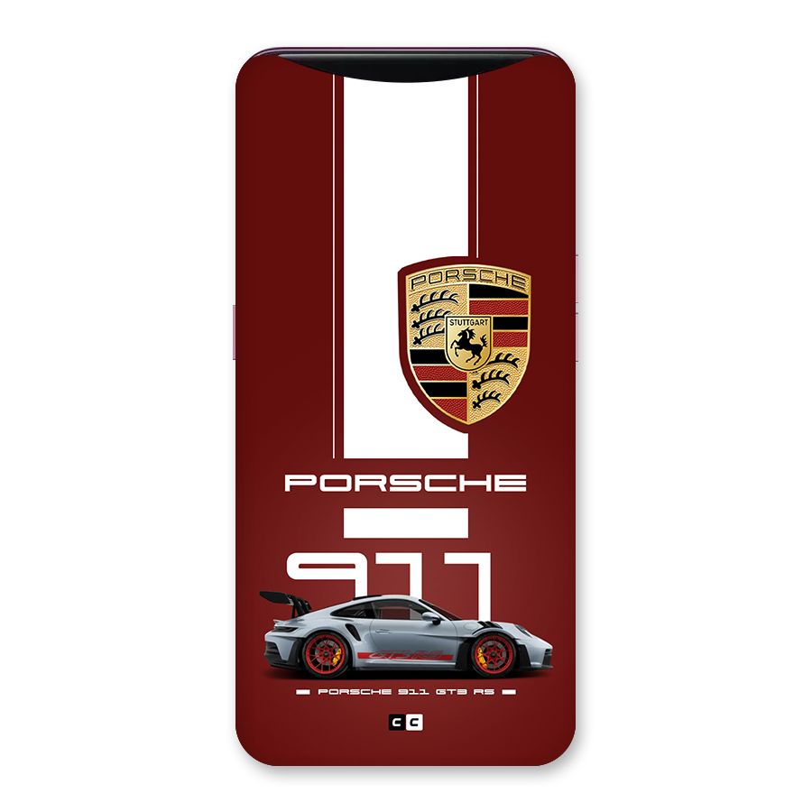 Luxe Supercar Back Case for Oppo Find X