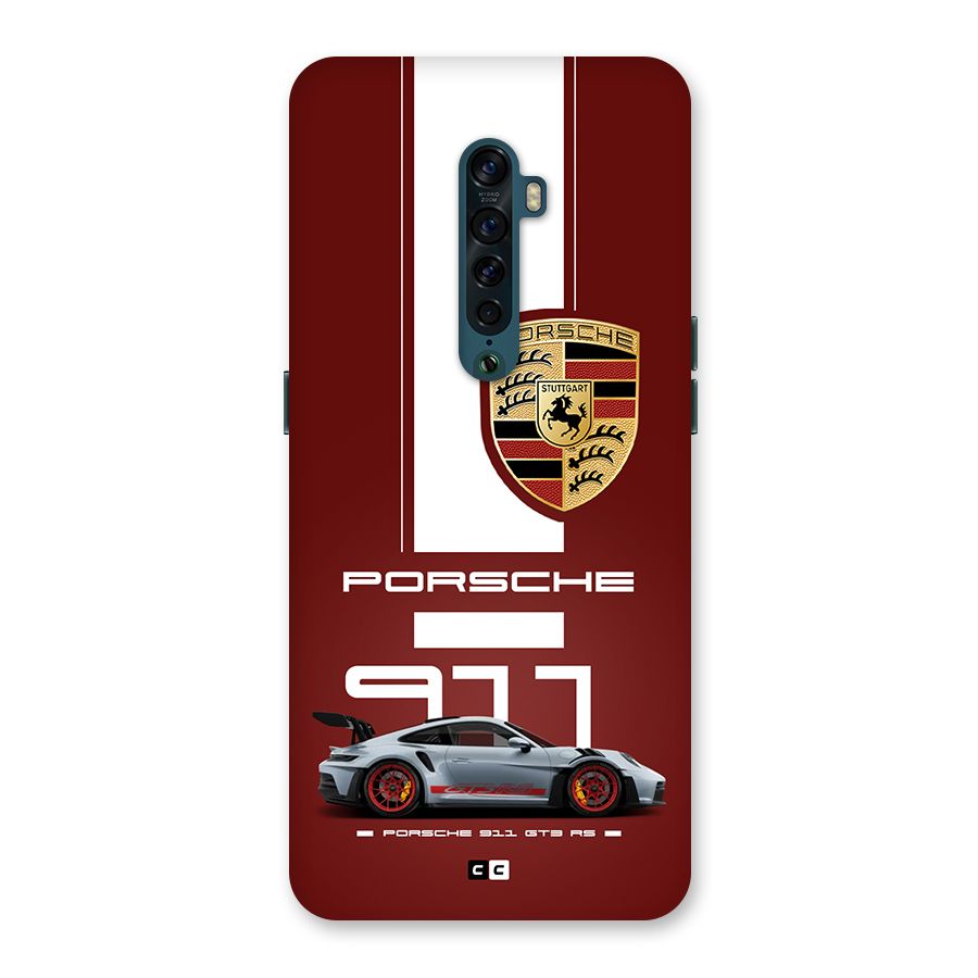 Luxe Supercar Back Case for Oppo Reno2