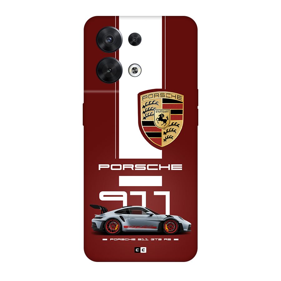 Luxe Supercar Back Case for Oppo Reno8 5G
