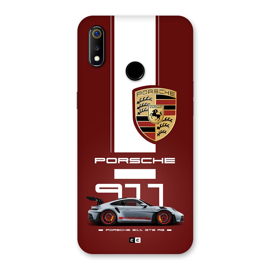 Luxe Supercar Back Case for Realme 3