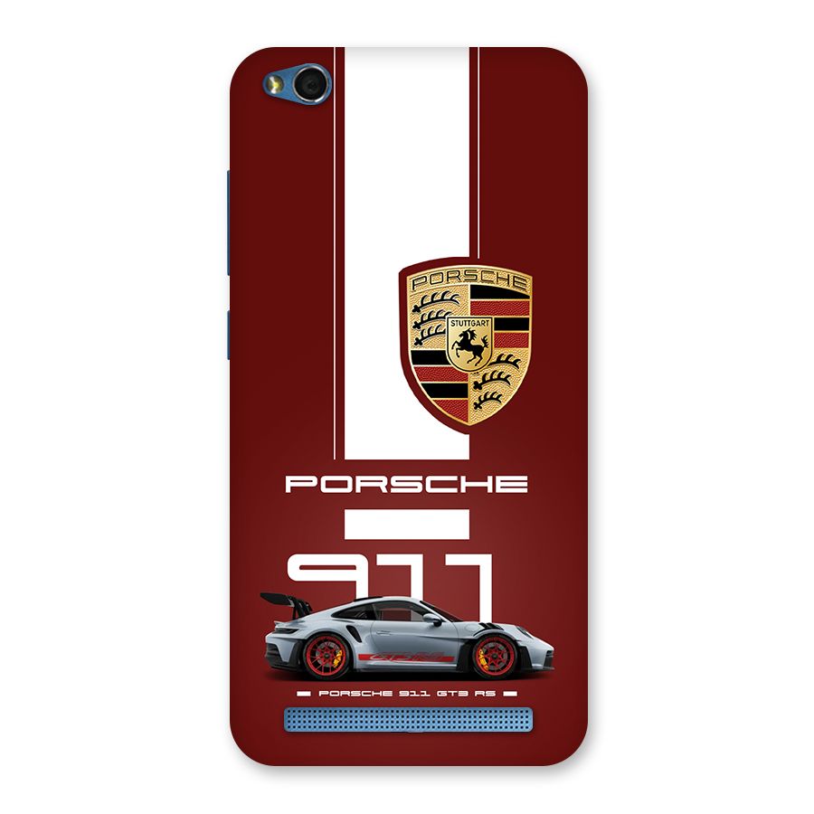Luxe Supercar Back Case for Redmi 5A