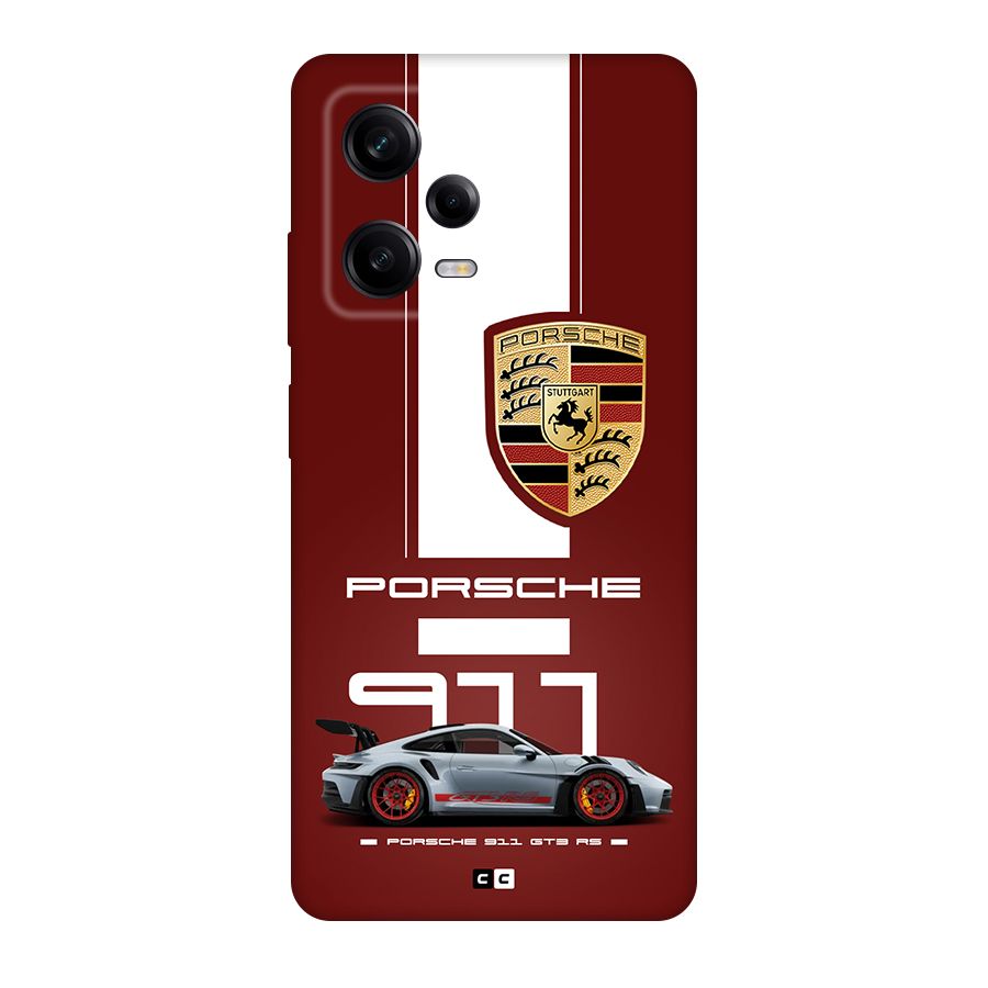 Luxe Supercar Back Case for Redmi Note 12 Pro