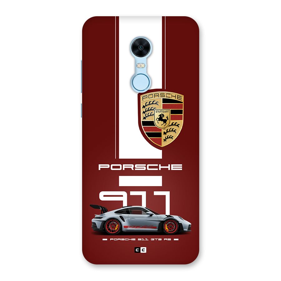 Luxe Supercar Back Case for Redmi Note 5
