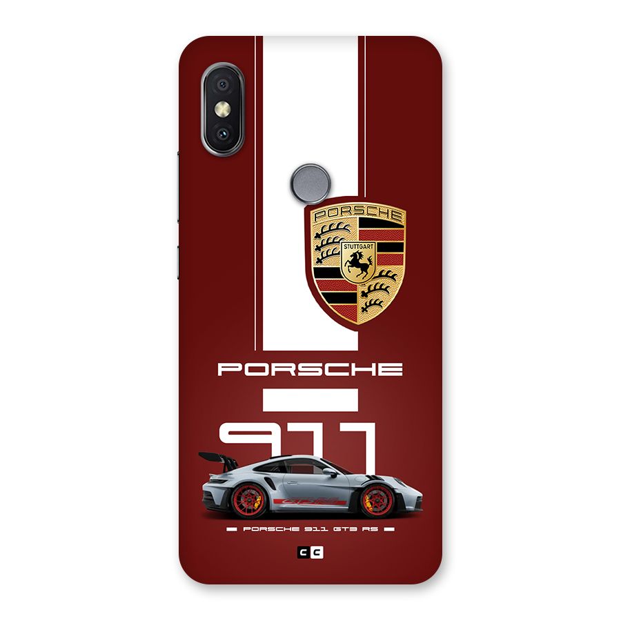 Luxe Supercar Back Case for Redmi Y2
