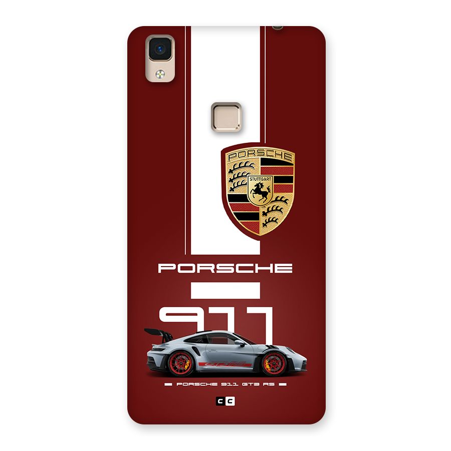 Luxe Supercar Back Case for V3 Max