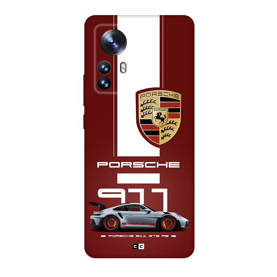 Luxe Supercar Back Case for Xiaomi 12 Pro