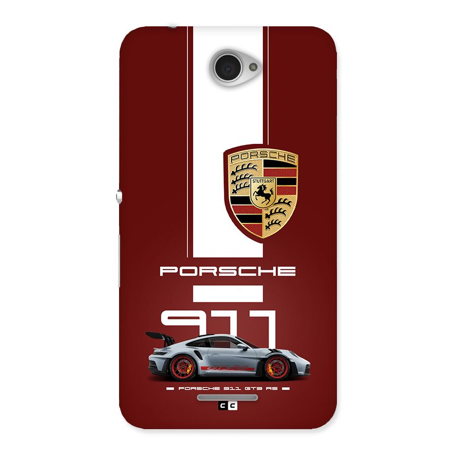 Luxe Supercar Back Case for Xperia E4