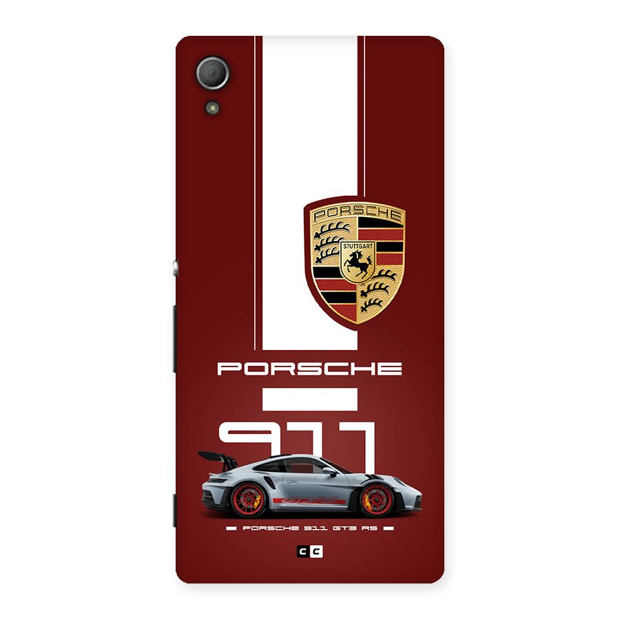 Luxe Supercar Back Case for Xperia Z3 Plus