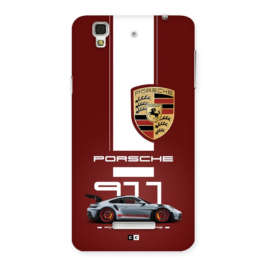 Luxe Supercar Back Case for YU Yureka Plus