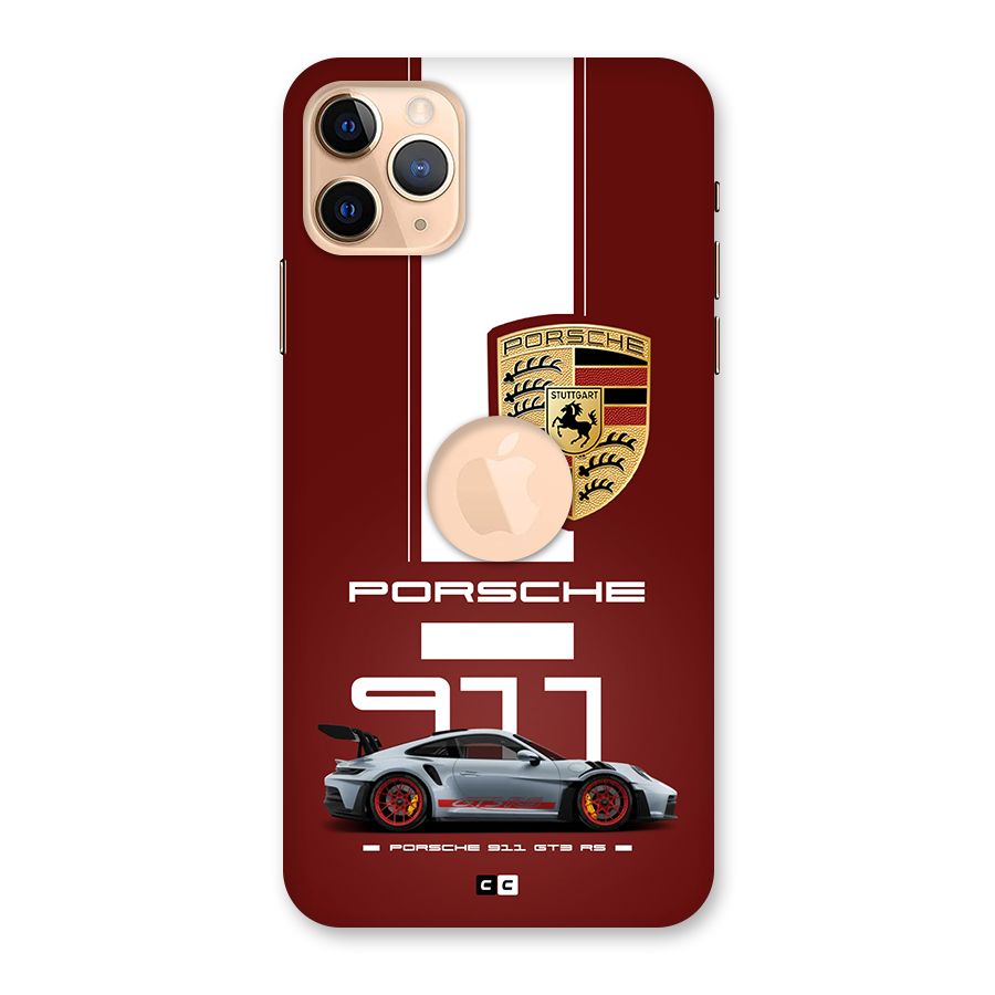 Luxe Supercar Back Case for iPhone 11 Pro Max Logo Cut