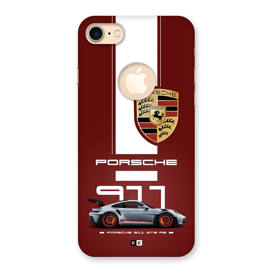 Luxe Supercar Back Case for iPhone 7 Logo Cut