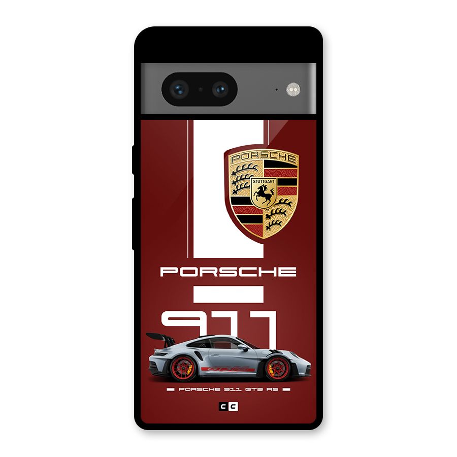 Luxe Supercar Glass Back Case for Google Pixel 7