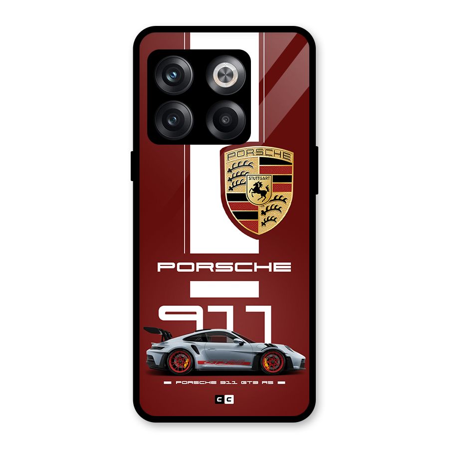 Luxe Supercar Glass Back Case for OnePlus 10T