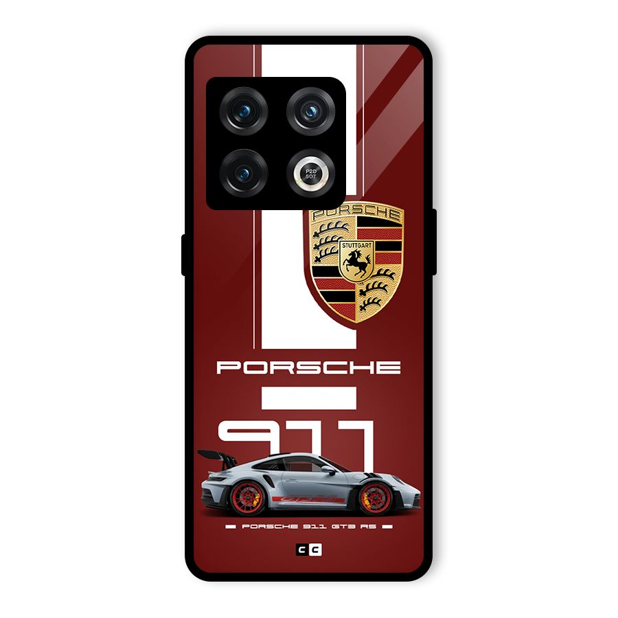 Luxe Supercar Glass Back Case for OnePlus 10 Pro 5G