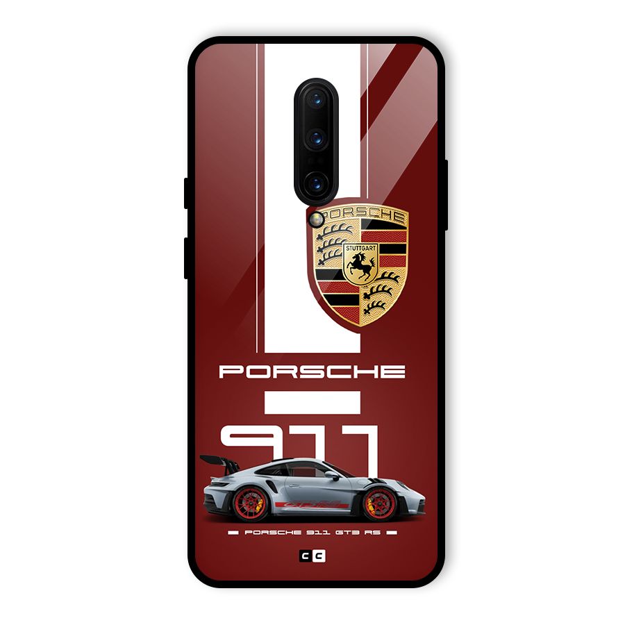 Luxe Supercar Glass Back Case for OnePlus 7 Pro