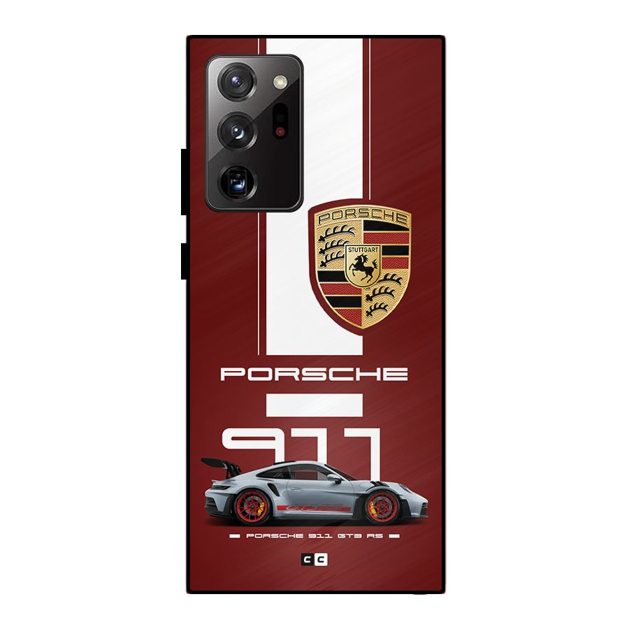 Luxe Supercar Metal Back Case for Galaxy Note 20 Ultra 5G