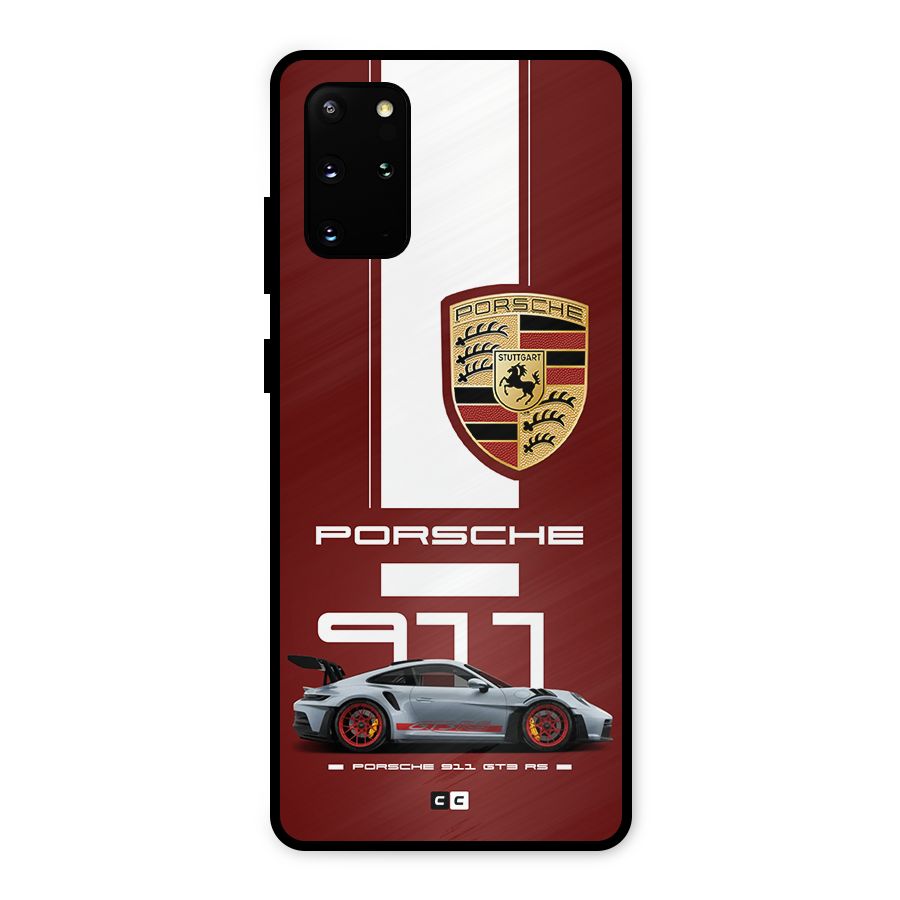 Luxe Supercar Metal Back Case for Galaxy S20 Plus