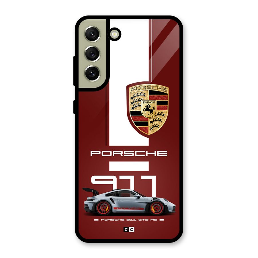 Luxe Supercar Metal Back Case for Galaxy S21 FE 5G (2023)