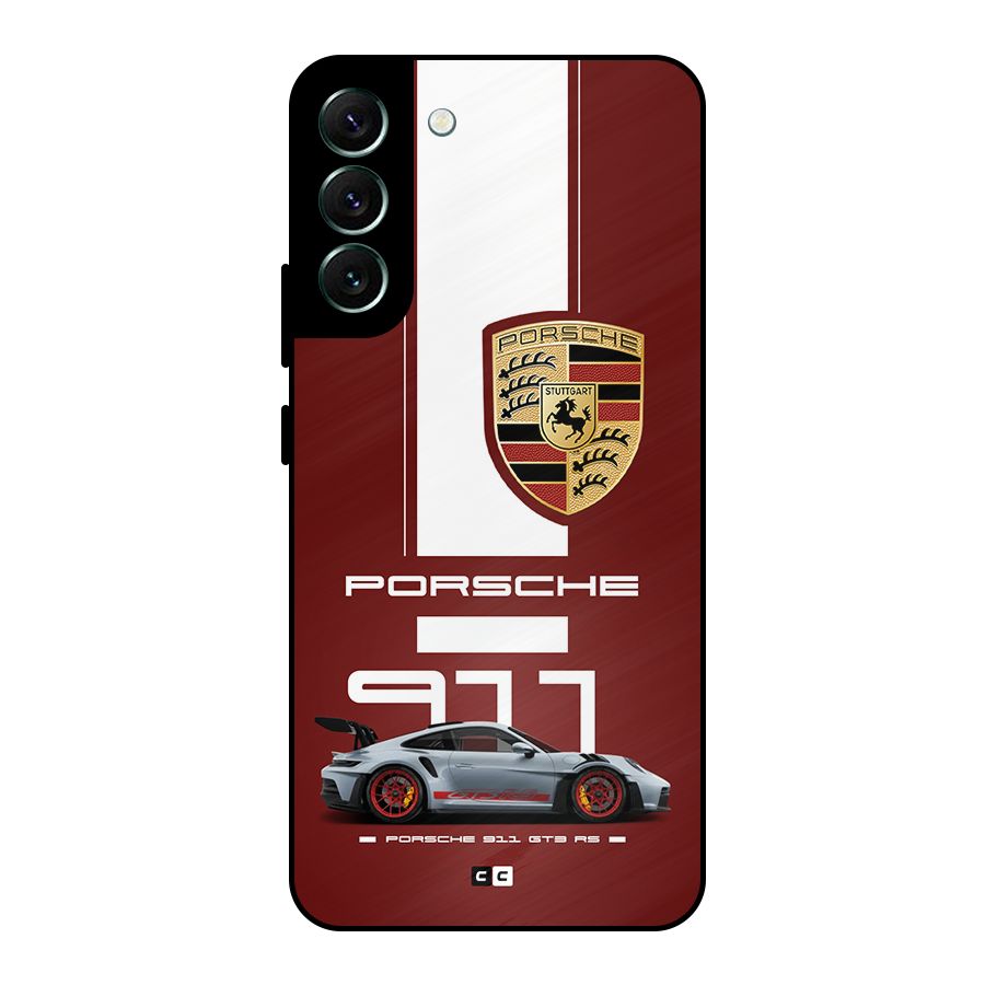 Luxe Supercar Metal Back Case for Galaxy S22 Plus 5G