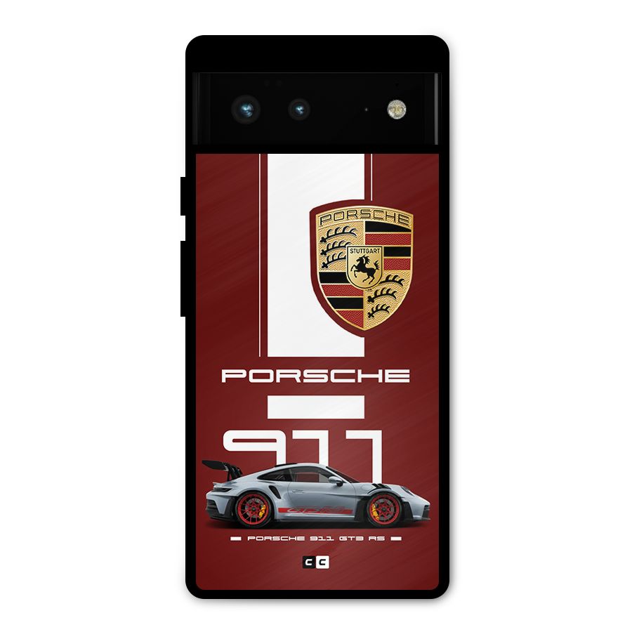 Luxe Supercar Metal Back Case for Google Pixel 6