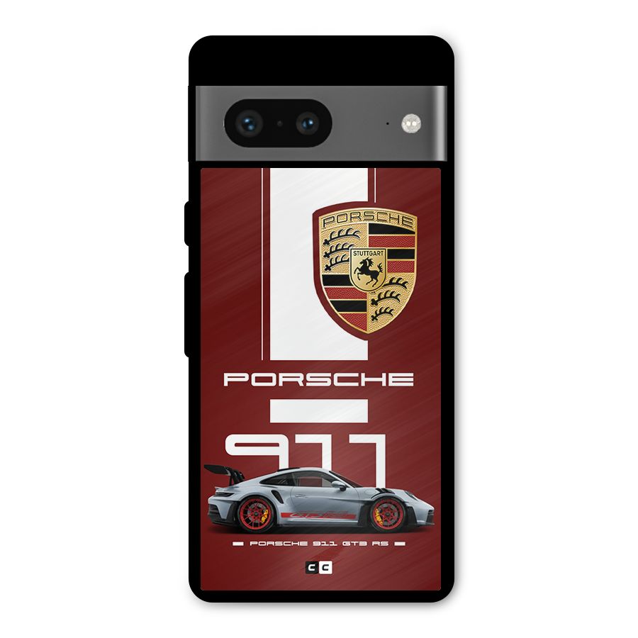 Luxe Supercar Metal Back Case for Google Pixel 7
