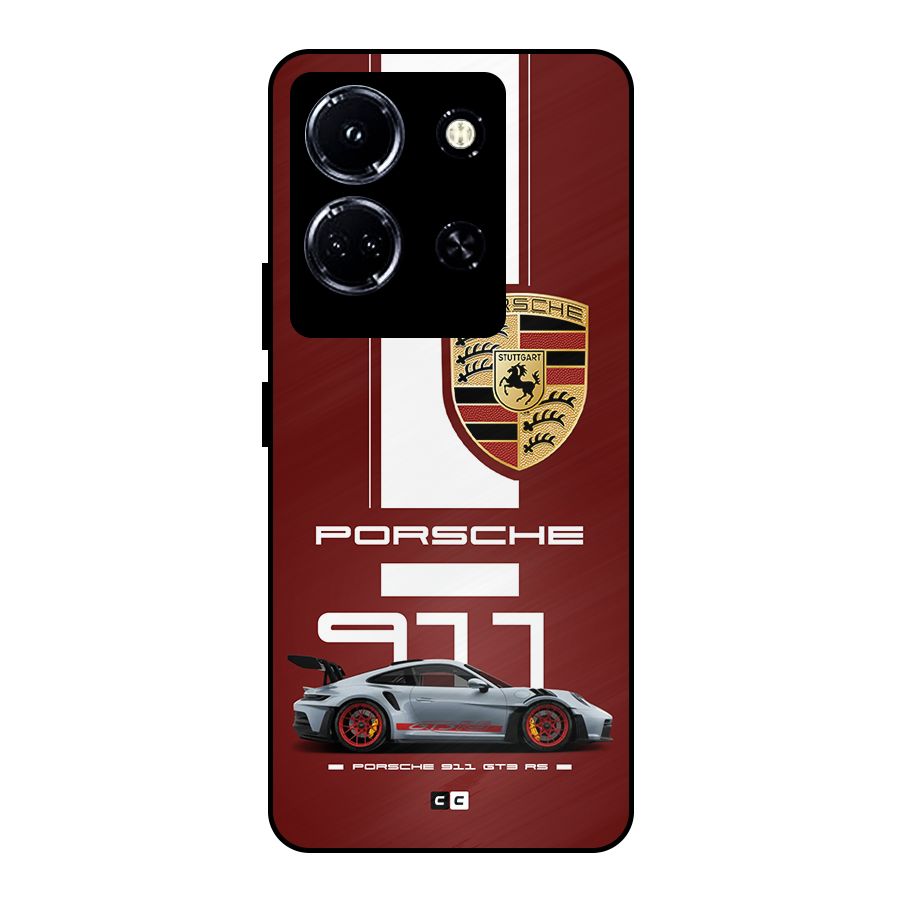 Luxe Supercar Metal Back Case for Infinix Note 30 5G