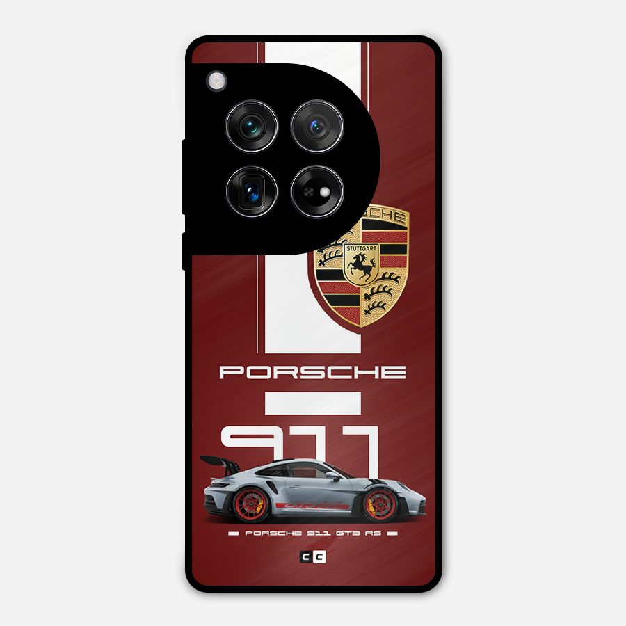 Luxe Supercar Metal Back Case for OnePlus 12