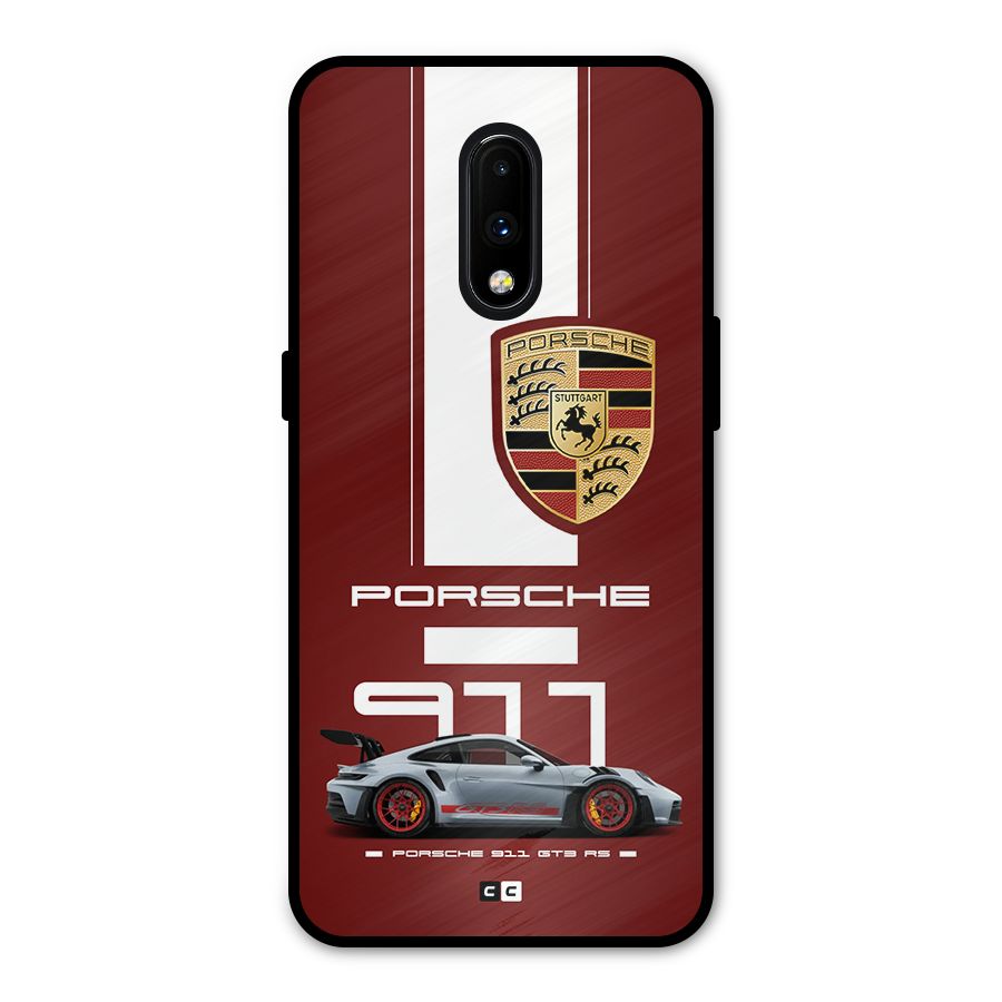 Luxe Supercar Metal Back Case for OnePlus 7