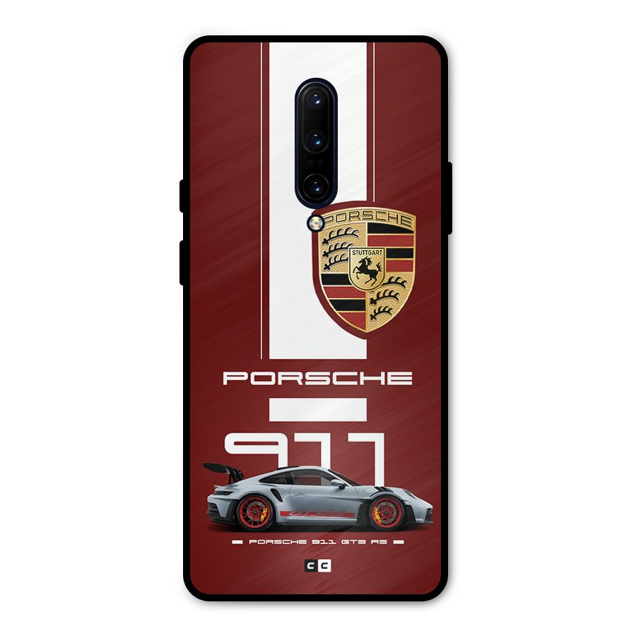 Luxe Supercar Metal Back Case for OnePlus 7 Pro