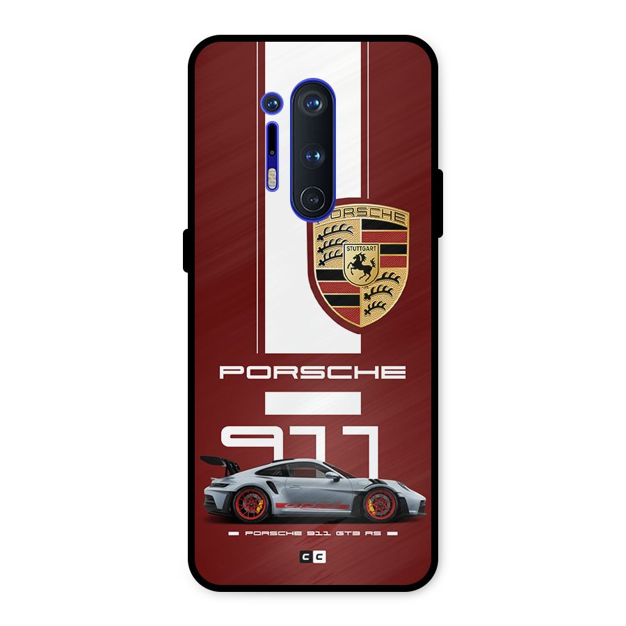 Luxe Supercar Metal Back Case for OnePlus 8 Pro