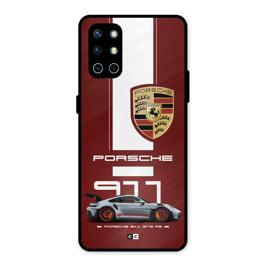 Luxe Supercar Metal Back Case for OnePlus 9R