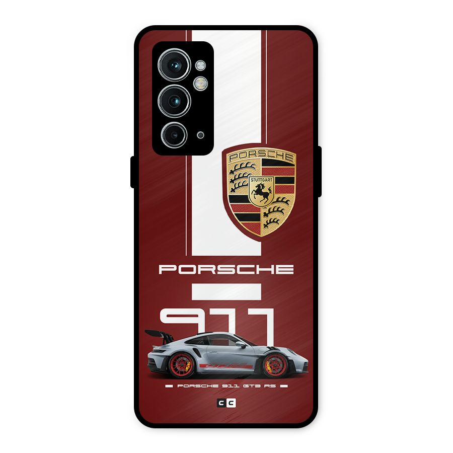 Luxe Supercar Metal Back Case for OnePlus 9RT 5G
